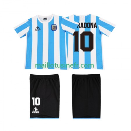 Maillot de Foot Argentine MARADONA 10 Domicile Retro 1986 - Enfant Maillot de Foot Argentine MARADONA 10 Domicile Retro 1986 - Enfant